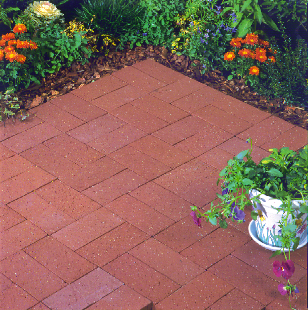 Mutual Materials Red Clay Patio Pavers